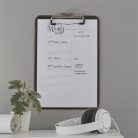 LEITZ Felírótábla, A4, LEITZ "Wow", fekete