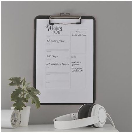 LEITZ Felírótábla, A4, LEITZ "Wow", fekete