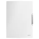 LEITZ Gumis mappa, PP, A4, LEITZ "Style", kristályfehér