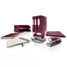 LEITZ Gumis mappa, PP, A4, LEITZ "Style", gránátvörös