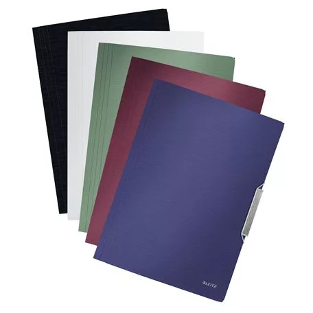 LEITZ Gumis mappa, PP, A4, LEITZ "Style", olajfazöld