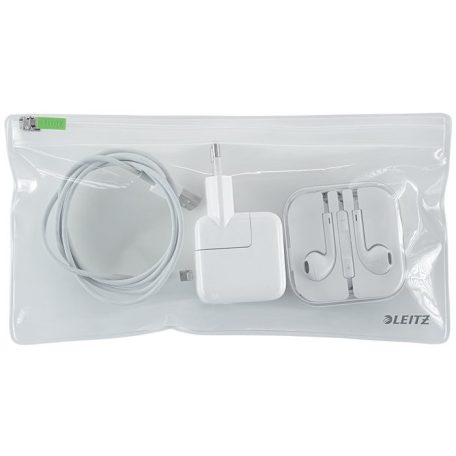 LEITZ Rendszerező tasak, S, cipzáras, LEITZ "Complete Zip"