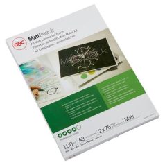 GBC Meleglamináló fólia, 75 mikron, A3, matt, GBC