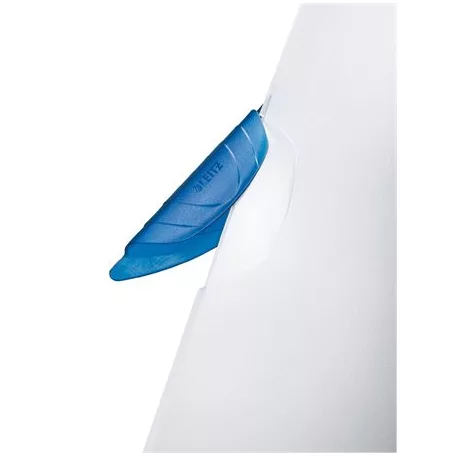 LEITZ Gyorsfűző, klipes, PP, A4, LEITZ "ColorClip Magic", kék