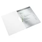 LEITZ Gyorsfűző, klipes, PP, A4, LEITZ "Wow ColorClip", zöld