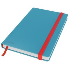   LEITZ Beíró, A5, kockás, 80 lap, keményfedeles, LEITZ "Cosy Soft Touch", nyugodtkék