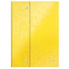 LEITZ Irattartó tasak, A4, PP, patentos, LEITZ "Wow", vegyes színek