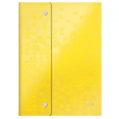   LEITZ Irattartó tasak, A4, PP, patentos, LEITZ "Wow", vegyes színek