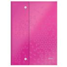 LEITZ Irattartó tasak, A4, PP, patentos, LEITZ "Wow", vegyes színek