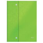 LEITZ Irattartó tasak, A4, PP, patentos, LEITZ "Wow", vegyes színek