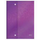 LEITZ Irattartó tasak, A4, PP, patentos, LEITZ "Wow", vegyes színek