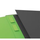 LEITZ Jegyzetfüzet, exkluzív, A4, kockás, 80 lap, keményfedeles, LEITZ "Complete", fekete