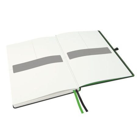 LEITZ Jegyzetfüzet, exkluzív, A4, vonalas, 80 lap, keményfedeles, LEITZ "Complete", fekete