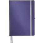 LEITZ Jegyzetfüzet, A4, vonalas, 80 lap, keményfedeles, LEITZ "Style", titánkék