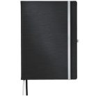 LEITZ Jegyzetfüzet, A4, vonalas, 80 lap, keményfedeles, LEITZ "Style", szaténfekete