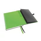 LEITZ Jegyzetfüzet, exkluzív, A5, kockás, 80 lap, keményfedeles, LEITZ "Complete", fekete