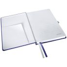 LEITZ Jegyzetfüzet, A5, kockás, 80 lap, keményfedeles, LEITZ "Style", titánkék