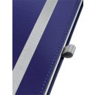 LEITZ Jegyzetfüzet, A5, kockás, 80 lap, keményfedeles, LEITZ "Style", titánkék