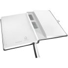 LEITZ Jegyzetfüzet, A5, kockás, 80 lap, keményfedeles, LEITZ "Style", szaténfekete