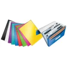 LEITZ Harmonikamappa, A4, PP, 6 rekeszes, LEITZ "Wow", piros