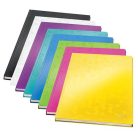 LEITZ Beíró, A4, vonalas, 80 lap, keményfedeles, LEITZ "Wow", fekete