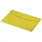 LEITZ Irattartó tasak, A4, PP, patentos, LEITZ "Recycle", sárga