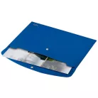 LEITZ Irattartó tasak, A4, PP, patentos, LEITZ "Recycle", kék