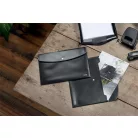 LEITZ Irattartó tasak, A4, PP, patentos, LEITZ "Recycle", fekete