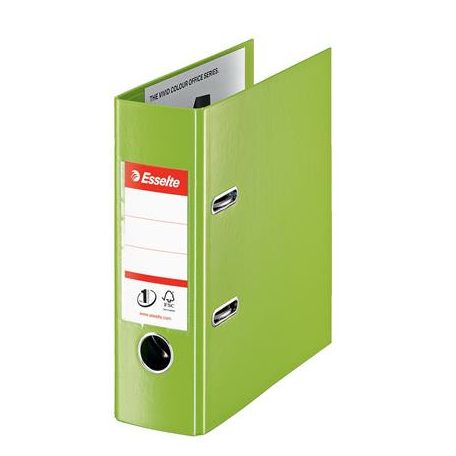ESSELTE Iratrendező, 75 mm, A5, PP, ESSELTE "Standard", Vivida zöld