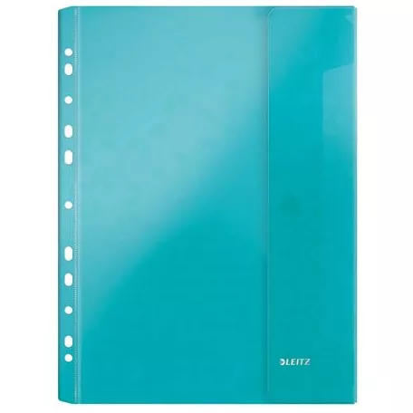 LEITZ Genotherm, lefűzhető, A4, 200 mikron, LEITZ "Wow", vegyes színek