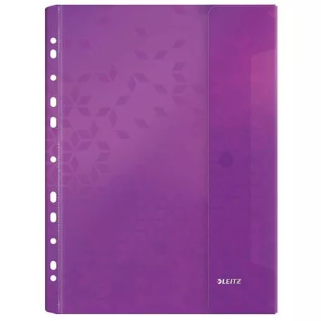 LEITZ Genotherm, lefűzhető, A4, 200 mikron, LEITZ "Wow", vegyes színek