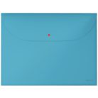 LEITZ Irattartó tasak, 2 zsebes, A4, PP, pantentos, LEITZ "Cosy", nyugodtkék