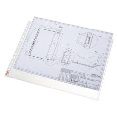   ESSELTE Genotherm, lefűzhető, A3, 85 mikron, narancsos felület, fekvő, ESSELTE