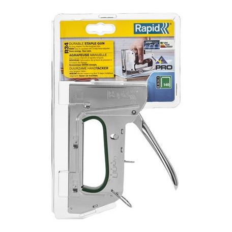 RAPID Tűzőpisztoly, 140/6-14, fém, RAPID "R34E"