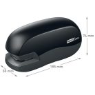 RAPID Tűzőgép, elektromos, 24/6, 26/6, 20 lap, RAPID "Fixativ 20EX", fekete