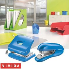   RAPID Tűzőgép, 24/6, 26/6, 30 lap, lapos tűzés, RAPID "F30", élénk kék