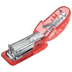   RAPID Tűzőgép, mini, 24/6, 26/6, 10 lap, RAPID "Colour'Breeze", korall