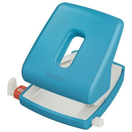 LEITZ Lyukasztó, kétlyukú, 30 lap, LEITZ "Cosy", nyugodtkék