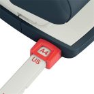 LEITZ Lyukasztó, kétlyukú, 30 lap, LEITZ "Cosy", bársonyszürke