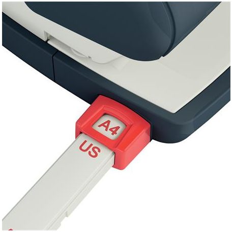 LEITZ Lyukasztó, kétlyukú, 30 lap, LEITZ "Cosy", bársonyszürke