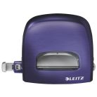 LEITZ Lyukasztó, kétlyukú, 30 lap, fém, LEITZ "Nexxt Style, titánkék