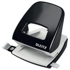   LEITZ Lyukasztó, kétlyukú, 30 lap, LEITZ "Nexxt", fekete
