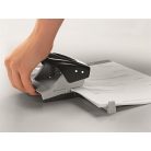 LEITZ Lyukasztó, kétlyukú, 30 lap, LEITZ "Nexxt", fekete