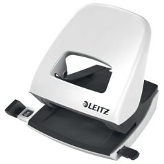   LEITZ Lyukasztó, kétlyukú, 30 lap, LEITZ "Nexxt Wow", fehér