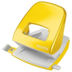   LEITZ Lyukasztó, kétlyukú, 30 lap, LEITZ "Nexxt Wow", sárga