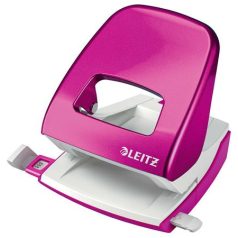   LEITZ Lyukasztó, kétlyukú, 30 lap, LEITZ "Nexxt Wow", rózsaszín