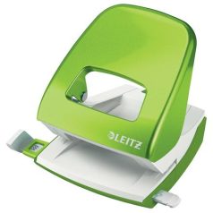   LEITZ Lyukasztó, kétlyukú, 30 lap, LEITZ "Nexxt Wow", zöld