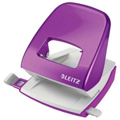   LEITZ Lyukasztó, kétlyukú, 30 lap, LEITZ "Nexxt Wow", lila