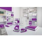LEITZ Lyukasztó, kétlyukú, 30 lap, LEITZ "Nexxt Wow", lila