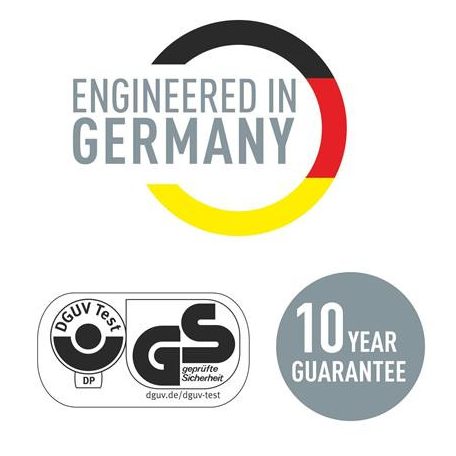 LEITZ Lyukasztó, kétlyukú, 10 lap, fém, mini, LEITZ "Nexxt Wow", fehér